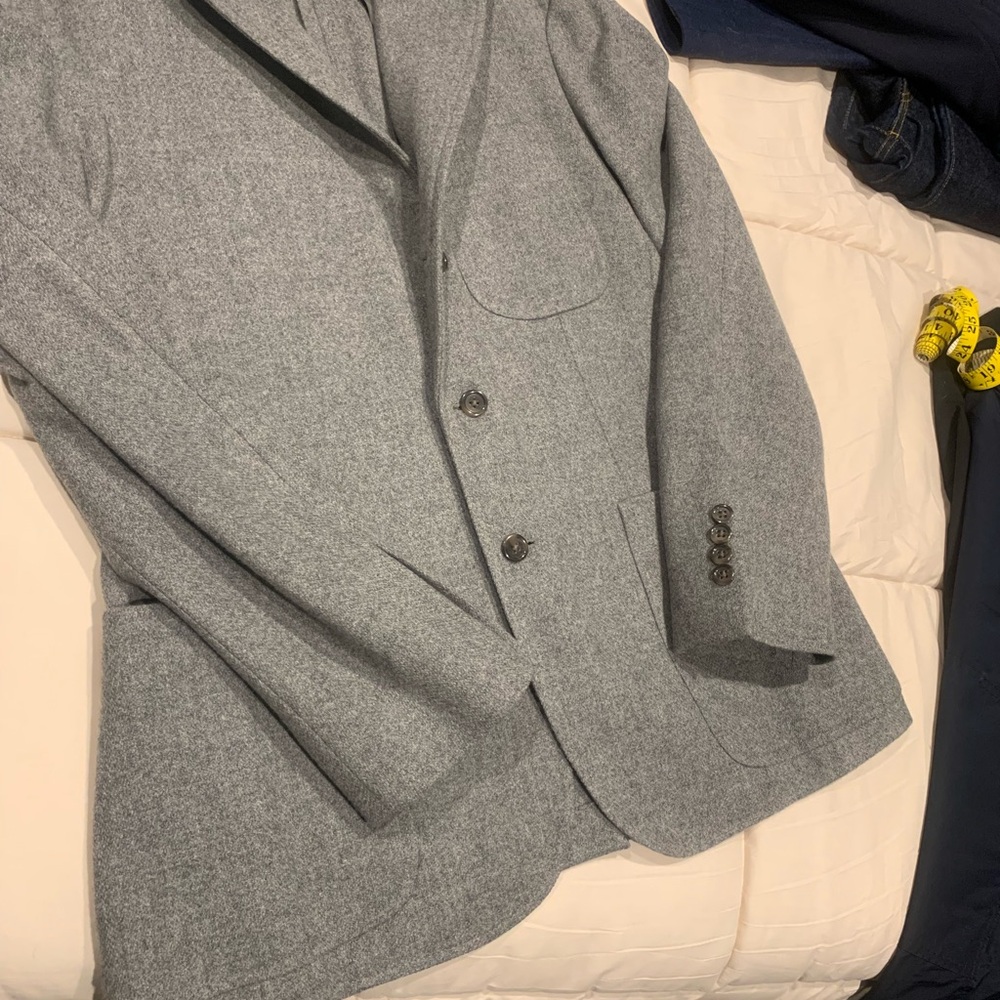 Men's Gray Blazer